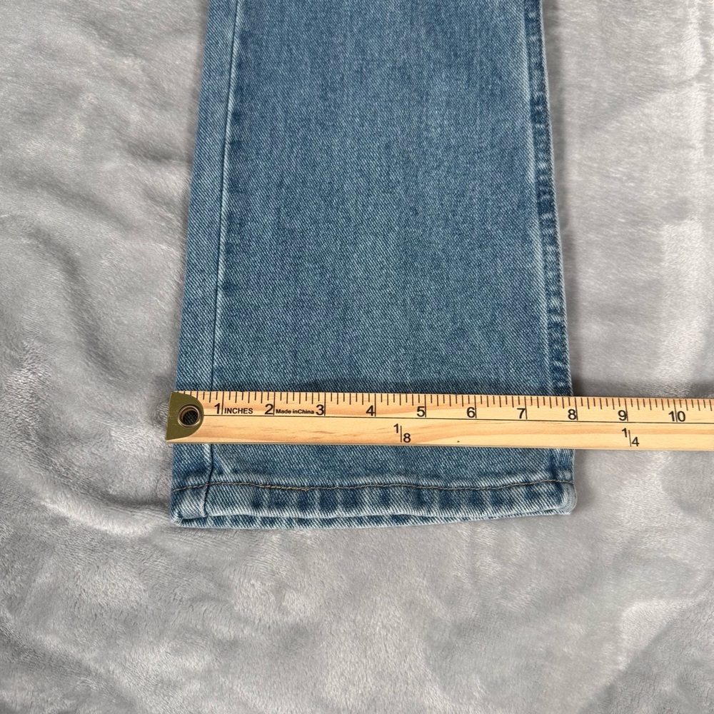 Wrangler Cowboy Cut Slim Jeans Mens 28x30 Light Wash A102 NEW - Picture 9 of 11
